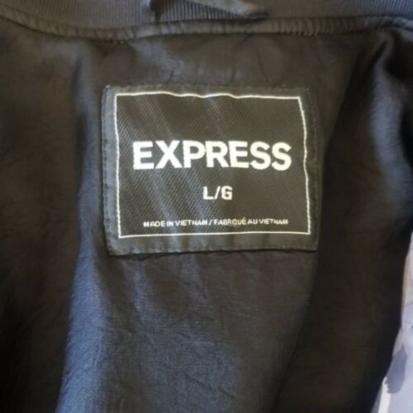Express Bomber Mens Camouflage Jacket - Picture 5 of 11